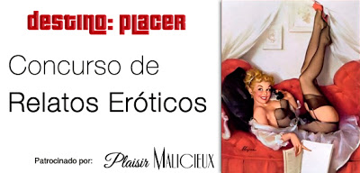 Plaisir Malicieux patrocina el sexto Concurso de Relatos Eróticos Destino:Placer